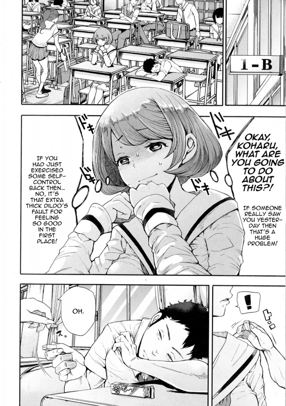 Hentai Manga Comic-Reticent boy and Sexually pervert girl-Read-6